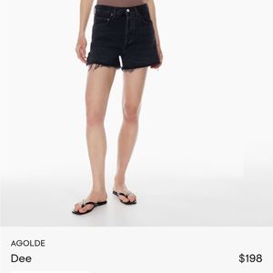 Agolde Dee Jean Shorts